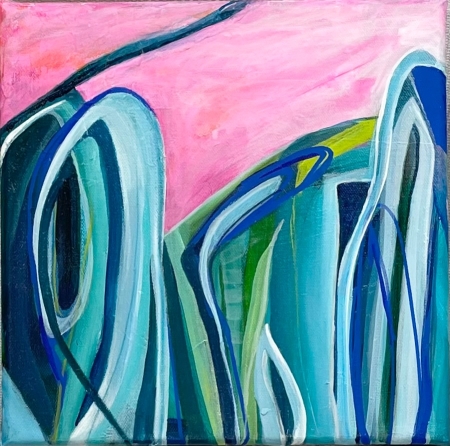Turquoise Hills by artist Christine James